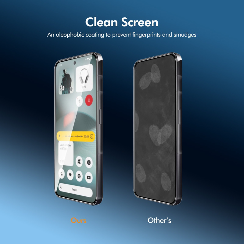 ENKAY Skjermbeskytter for Nothing Phone (3a) Lite 5G ENKAY herdet glass