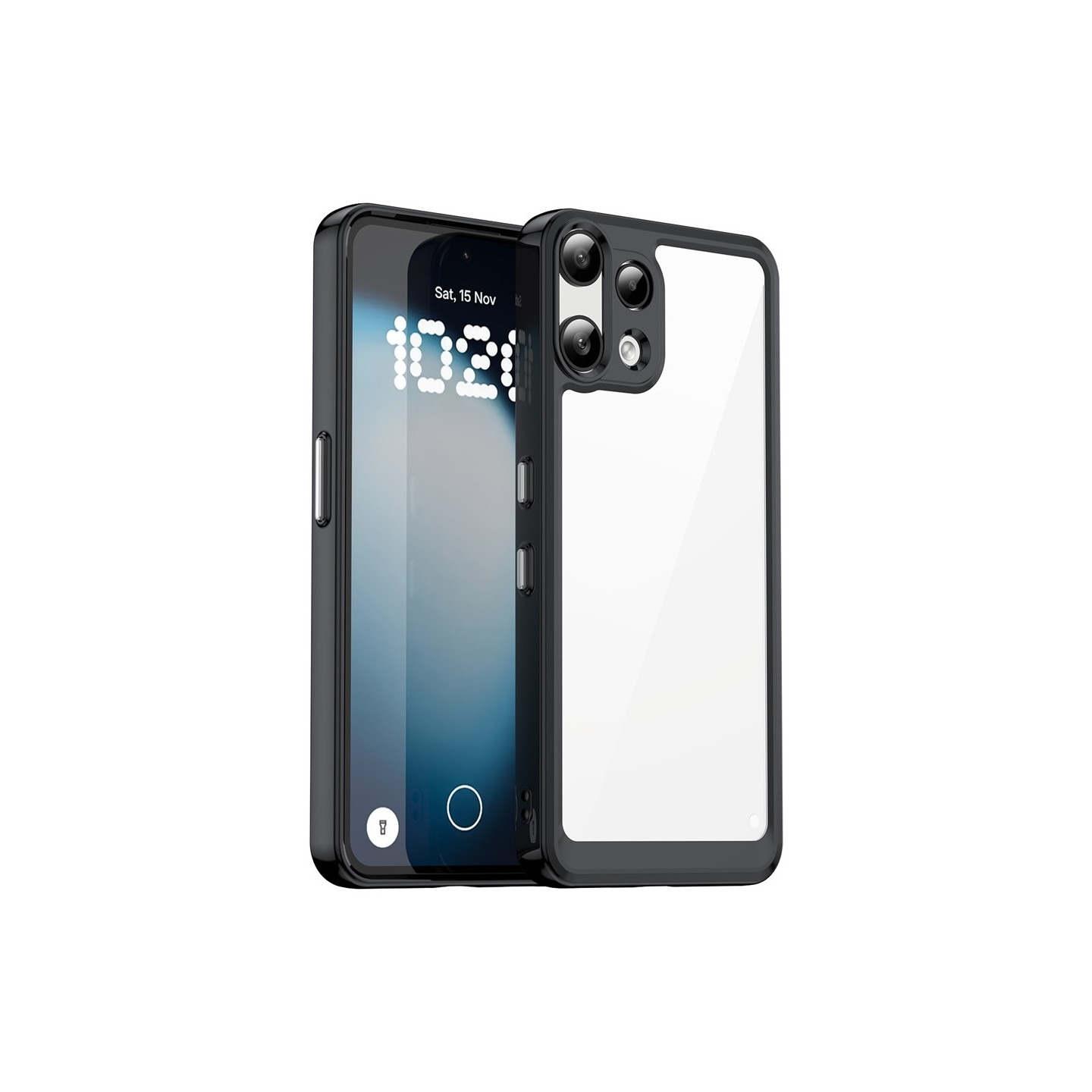 For Nothing Phone (3a) Lite 5G Case TPU + Acrylic Protective Clear Phone Cover