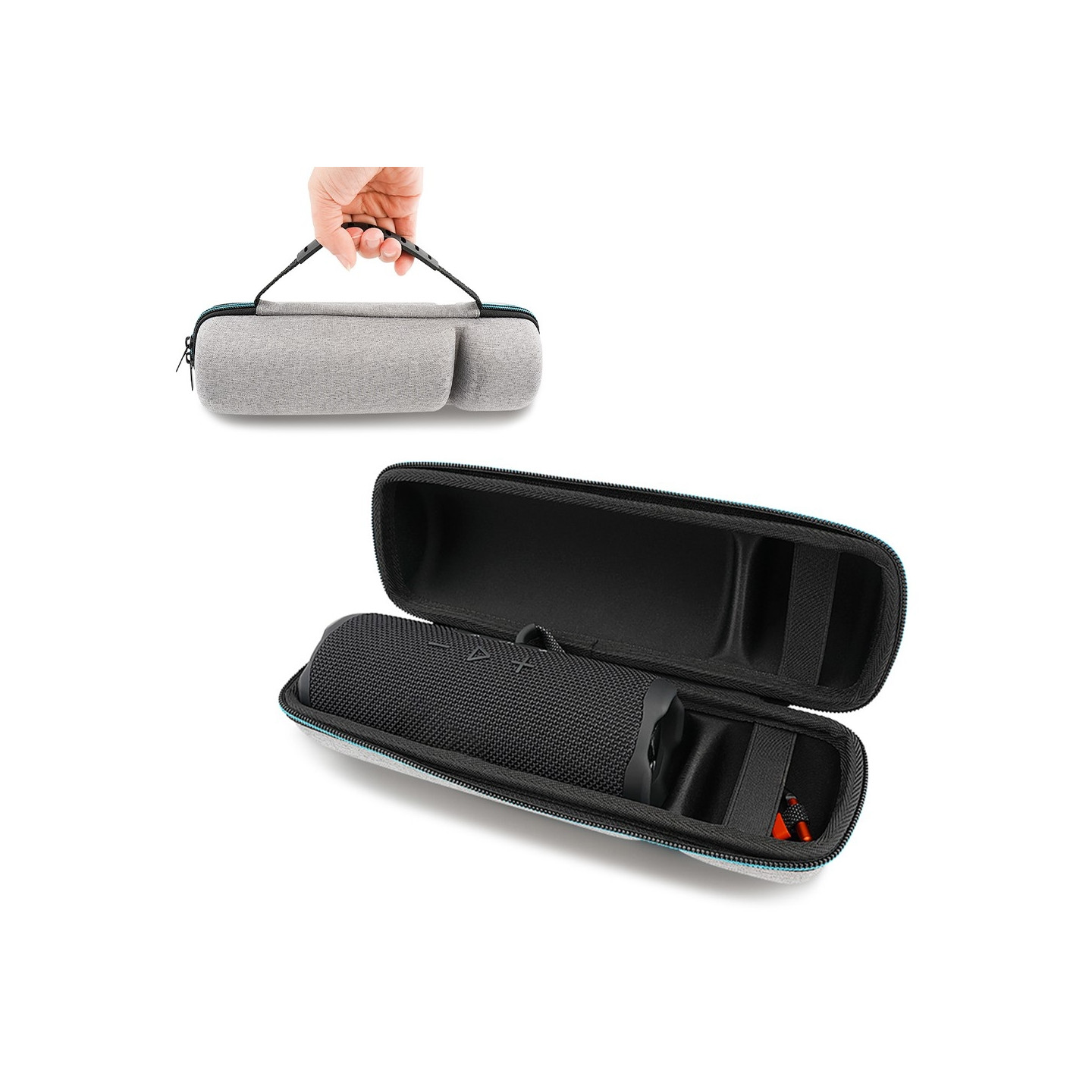 Beskyttende oppbevaringsetui for JBL Flip 7 høyttaler, støtsikker reiseveske