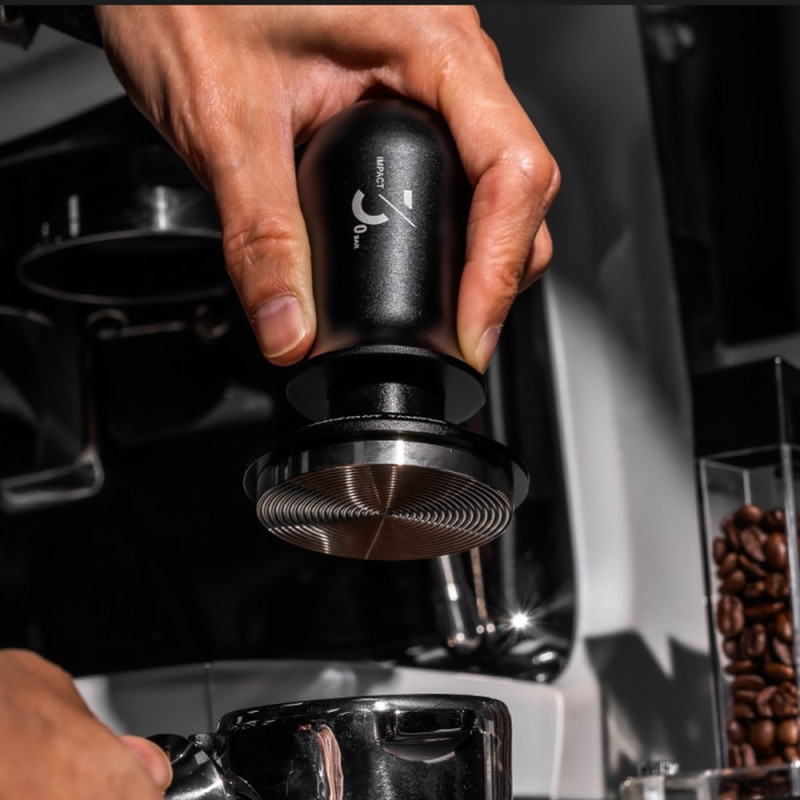 Kaffestamper Espresso Fordelingsværktøj Fjederbelastet Stamper - 51mm