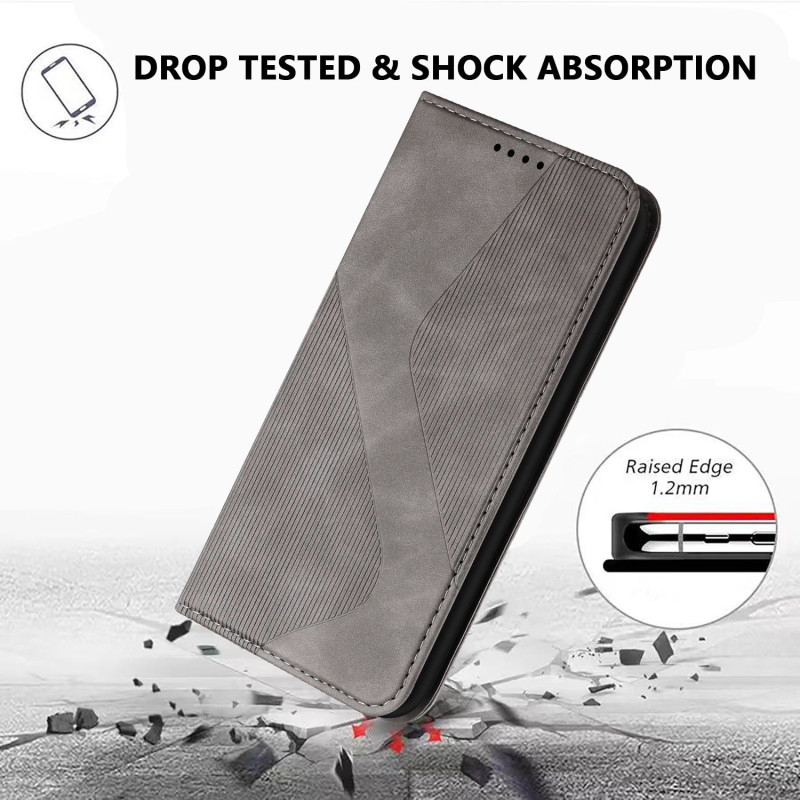 Pungcover til Samsung Galaxy S25 FE med stand skin-touch følelse