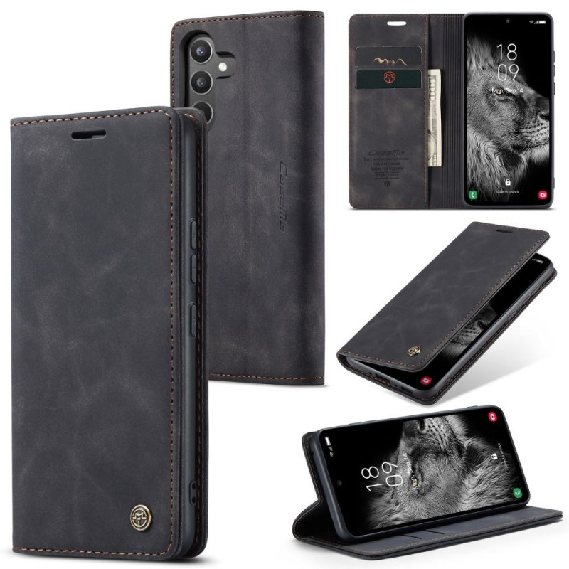 CASEME Retro Pung Taske til Samsung Galaxy A34 - Sort