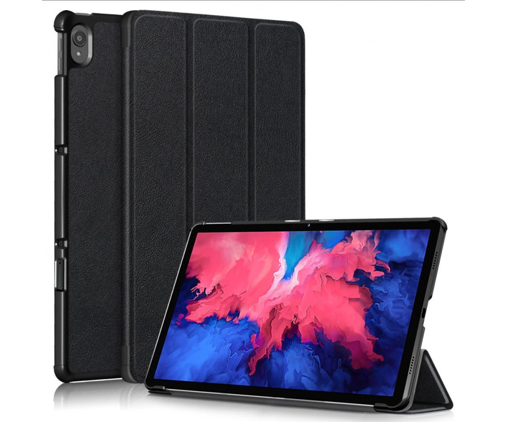 Tri-fold Fodral till Lenovo Tab P11 TB-J606F / P11 Plus - Svart