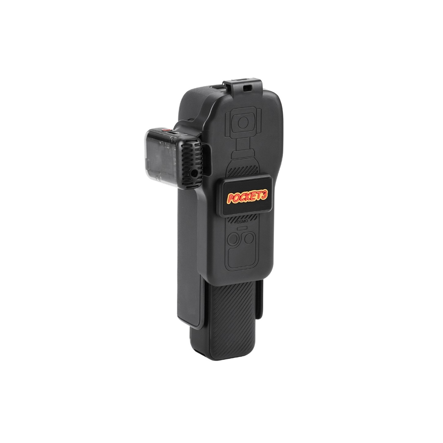 Case Cover DJI Osmo Pocket 3 Protective Case with Flip-Open Camera Cover and Strap