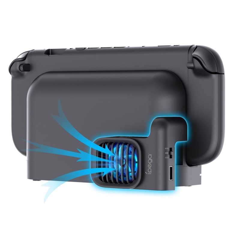 Kompatibel med Nintendo Switch 2 Dock Køleblæser 2 hastigheder Varmeafledning