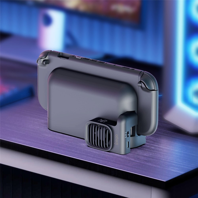 Kompatibel med Nintendo Switch 2 Dock Køleblæser 2 hastigheder Varmeafledning