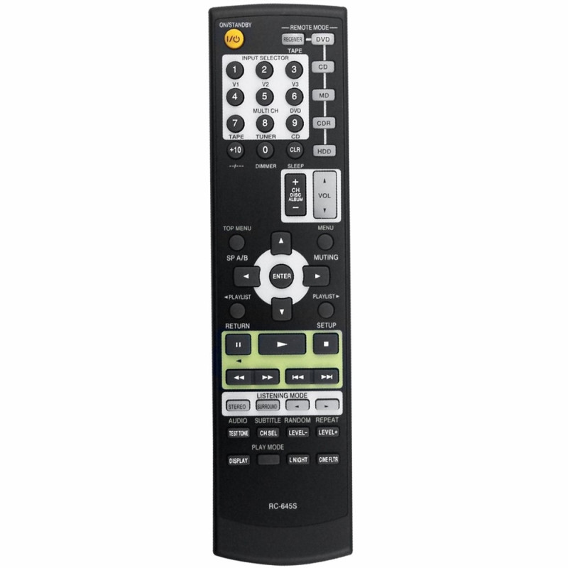 Remote Control Replacement RC-645S For Onkyo Amplifier