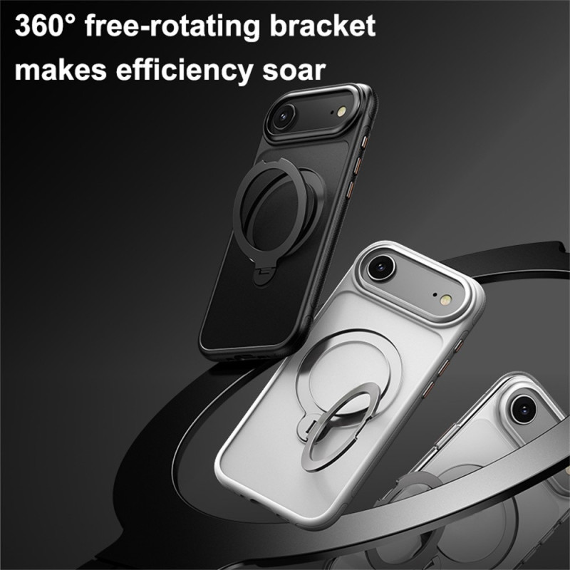 Cover til iPhone Air kompatibelt med MagSafe stødsikkert TPU PC cover med stand