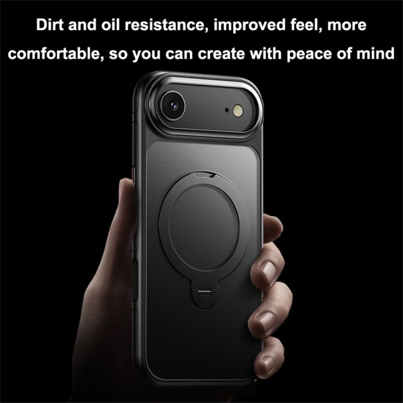 For iPhone Air case compatible with MagSafe drop proof TPU PC kickstand phone case