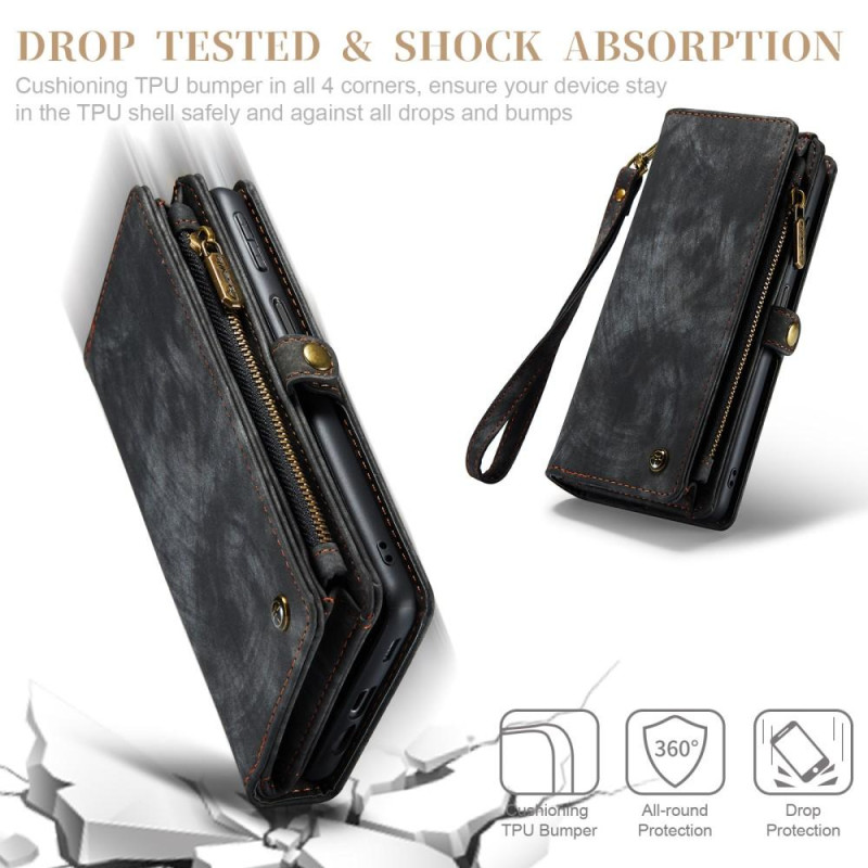 CASEME for Samsung Galaxy A54 5G 2 - in - 1 wallet case - Black