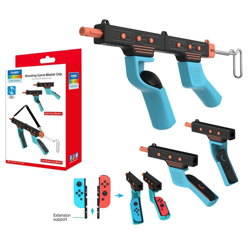 Peliohjaimen pistoolikahva, joka on yhteensopiva Nintendo Switch 2:n kanssa Switch Switch OLED