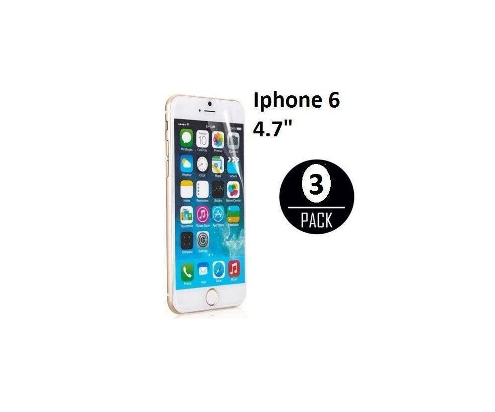 3st Skärmskydd till Iphone 6 / 6s + Putsduk