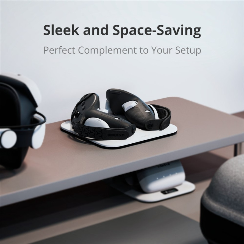 BOBOVR CD3 til Meta Quest 3 / Meta Quest 3S VR-opladerdock til controllere