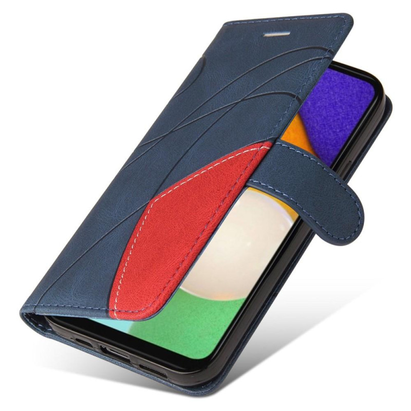 Til Samsung Galaxy A14 5G KT Series - 1 Pung Telefontaske - Blå/Rød