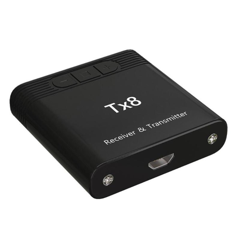 Tx8 2-i-1 Bluetooth 5.0 sender-mottakeradapter for TV PC hodetelefoner musikk lyd