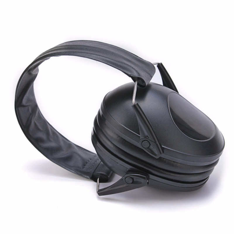 Hearing Protection Earmuffs Noise Reduction Hearing Attenuating Sound Blocking - Black
