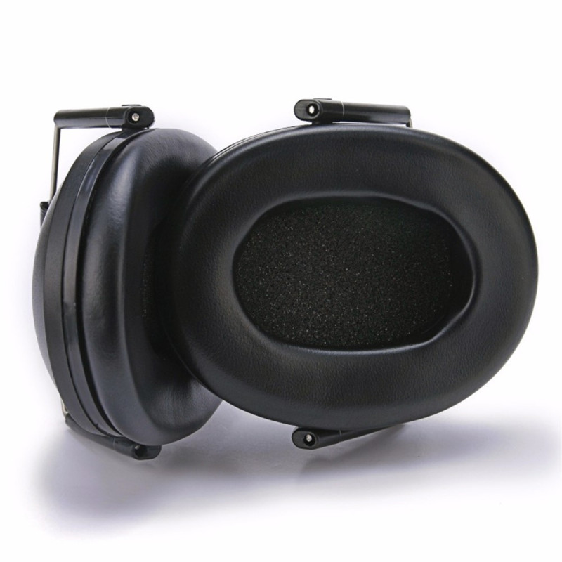 Hearing Protection Earmuffs Noise Reduction Hearing Attenuating Sound Blocking - Black