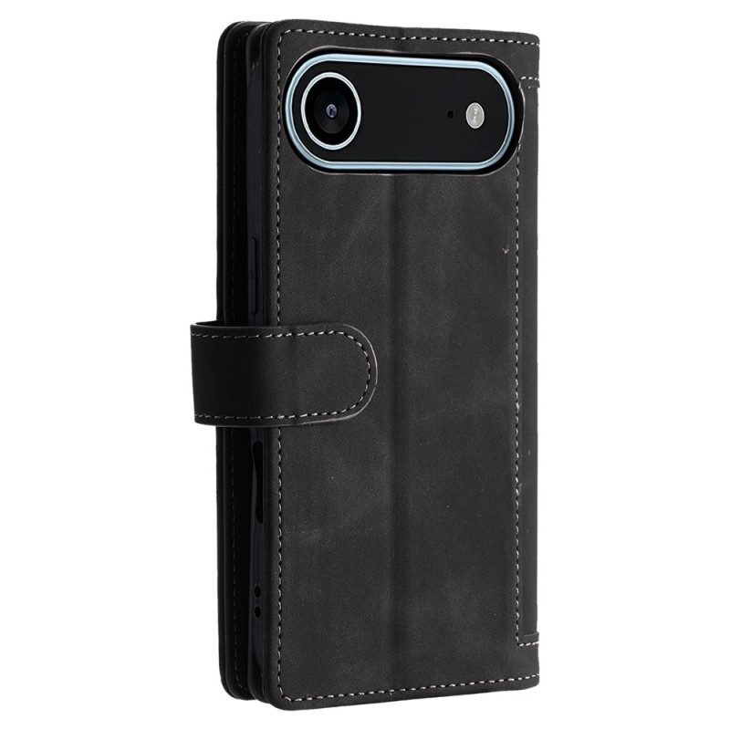 Til iPhone Air Deksel med glidelås og 9 kortspor