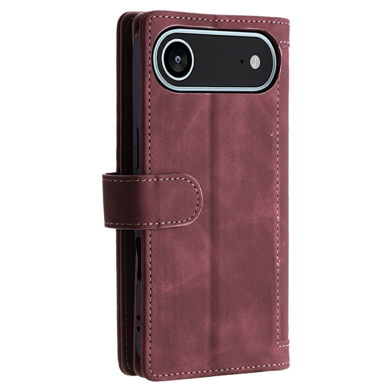 iPhone Air Kuori Vetoketjutaskulla ja 9 Korttipaikalla