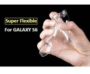 Samsung Galaxy S6 SM-G920F Slimmat TPU skal TRANSPARANT
