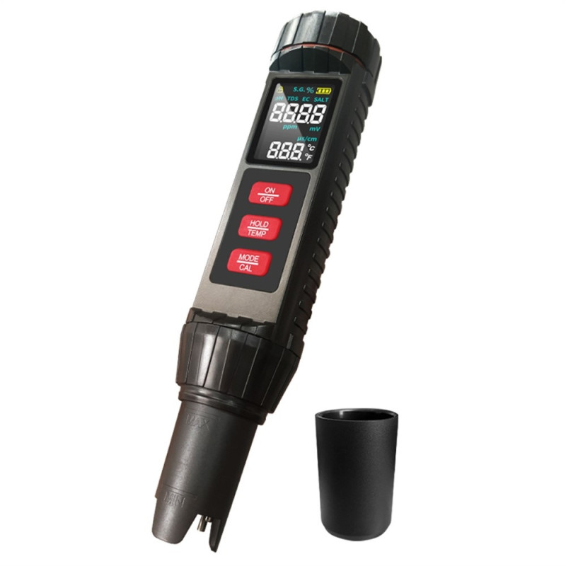 7 in 1 Measure water quality drinking water TDS EC PH ORP temperature salinity