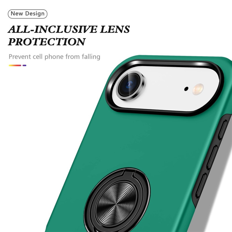 For iPhone Air Finger Ring Kickstand Hybrid Case