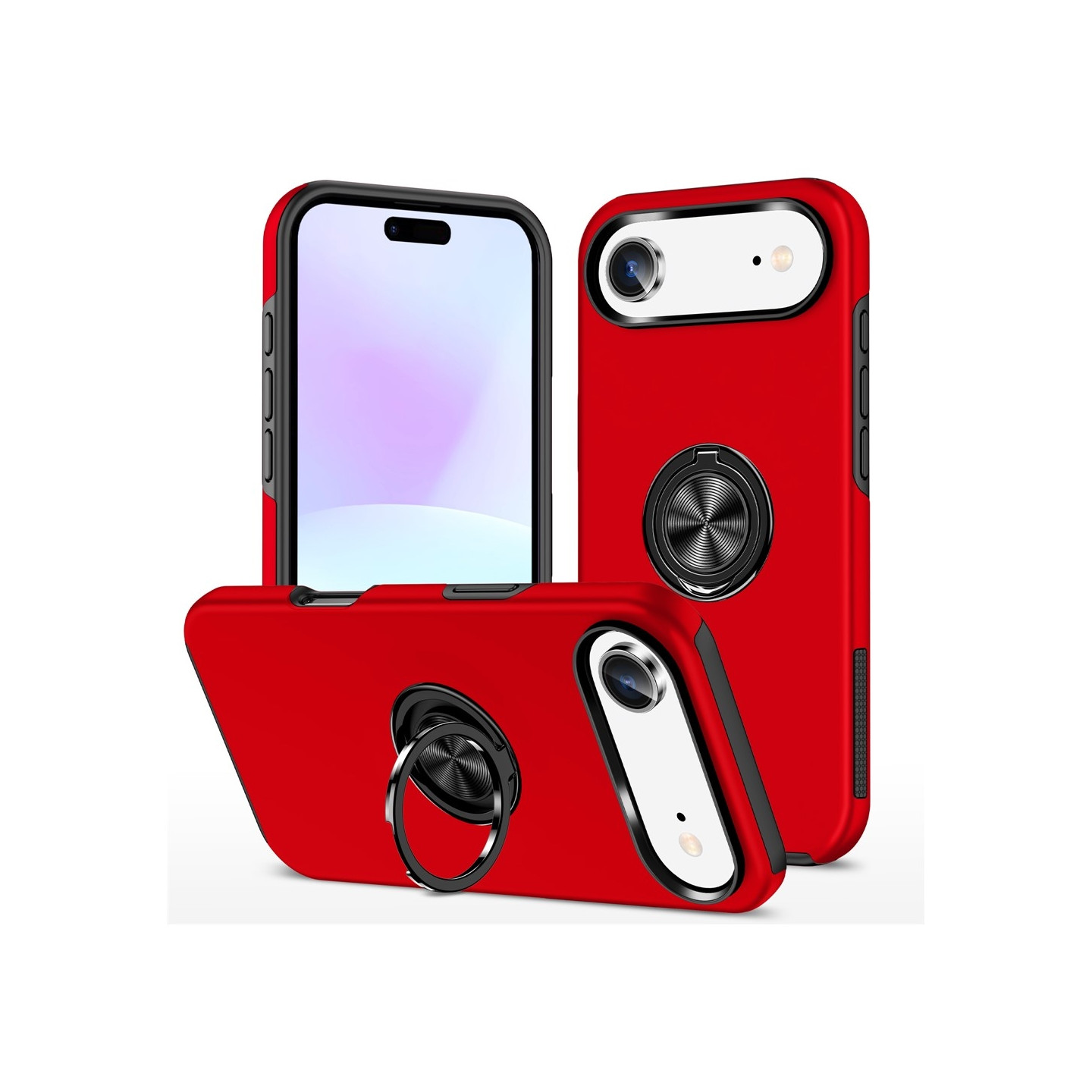 iPhone Air Hybrid-suojakuori sormirenkaalla