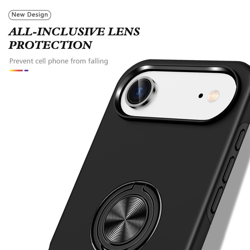 For iPhone Air Finger Ring Kickstand Hybrid Case