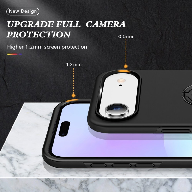 For iPhone Air Hybrid-deksel med Fingerring