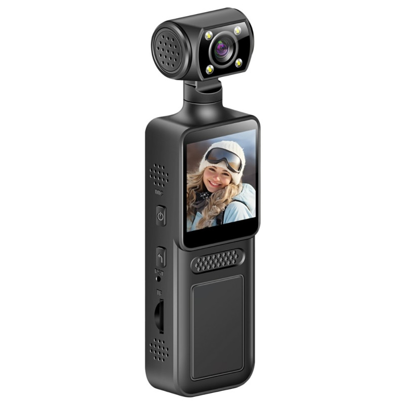 M12 4K Sportskamera Nattsyn Anti-Shake WiFi-kamera Actionkamera +32GB