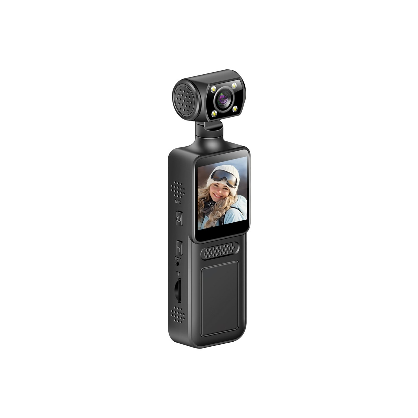 M12 4K Sportskamera Nattsyn Anti-Shake WiFi-kamera Actionkamera +32GB