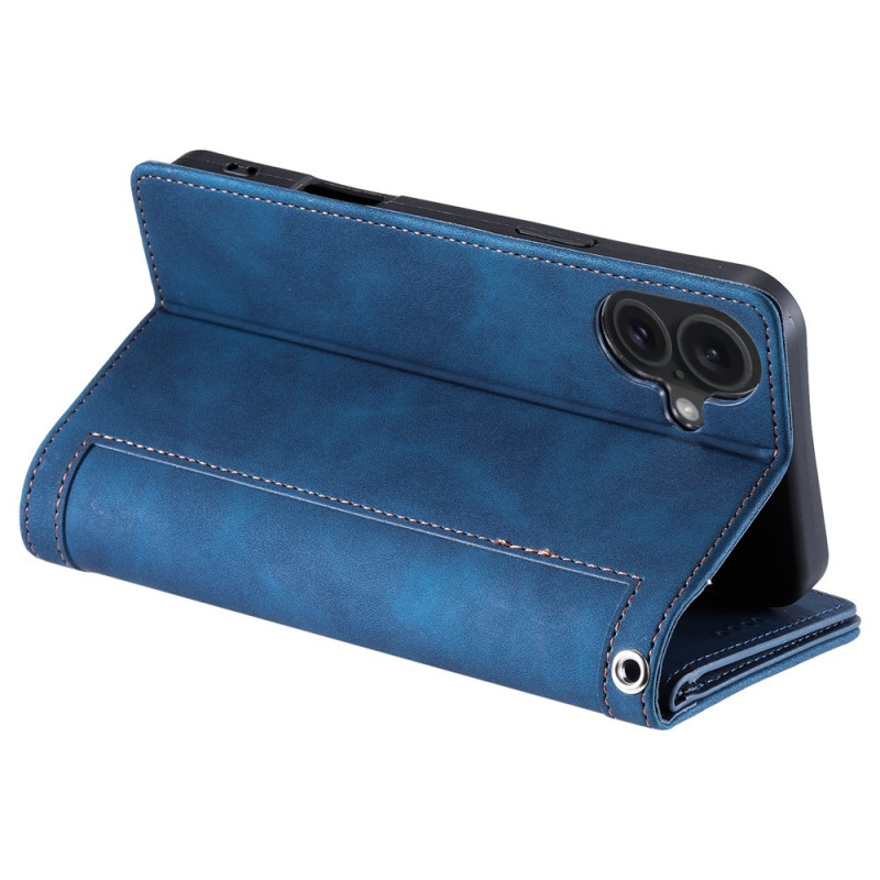 Til iPhone 17 Etui med Lynlåslomme og 9 Kortlommer