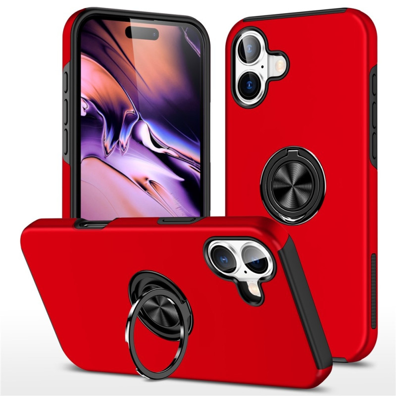 For iPhone 17 Hybrid-deksel med Fingerring