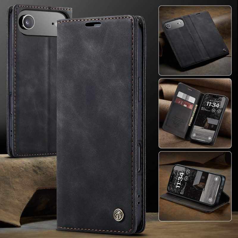 CASEME Retro Wallet Case for iPhone Air