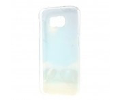 TPU Skal Samsung Galaxy S6 - Blue Sky and Glasses