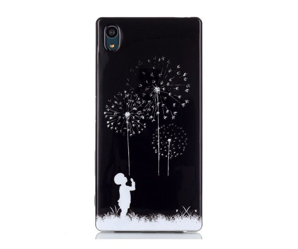 Sony Xperia Z5 TPU Skal Little Boy and Dandelions