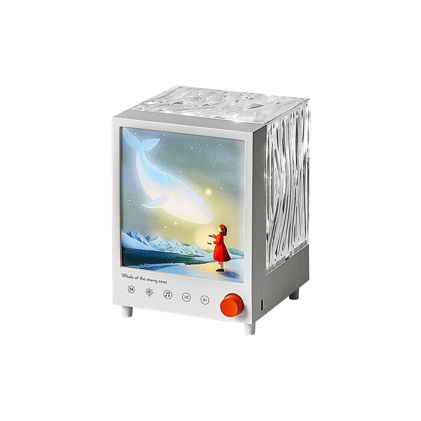 Starry Sky Choice Aurora Projektionslys Drømmeatmosfære Lampe Bluetooth Højttaler