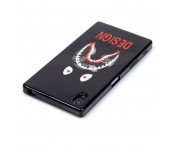 Sony Xperia Z5 TPU Skal Monster Eyes Teeth Design