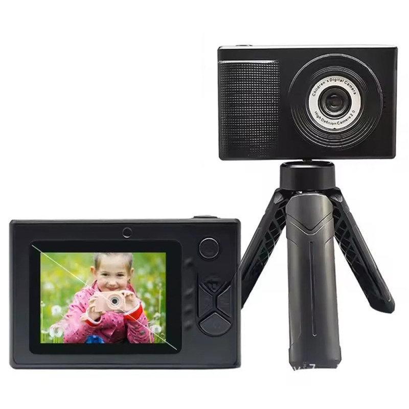 Digital Camera Dual HD Lens 4X Digital Zoom Autofocus 4K Video + 32GB