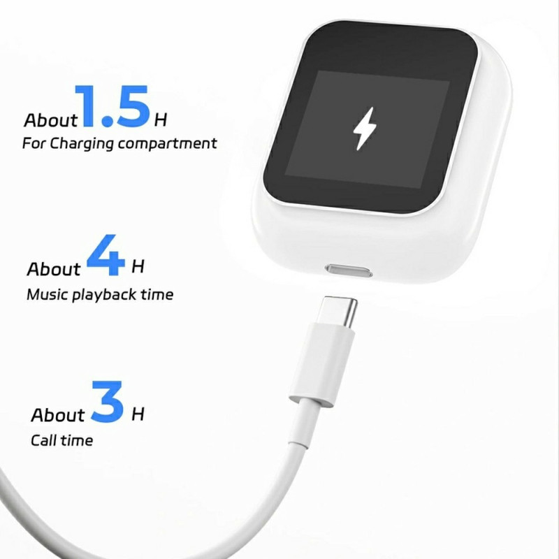 WIWU T24 trådløse Bluetooth-hodetelefoner – hodetelefoner med øregjenkjenning