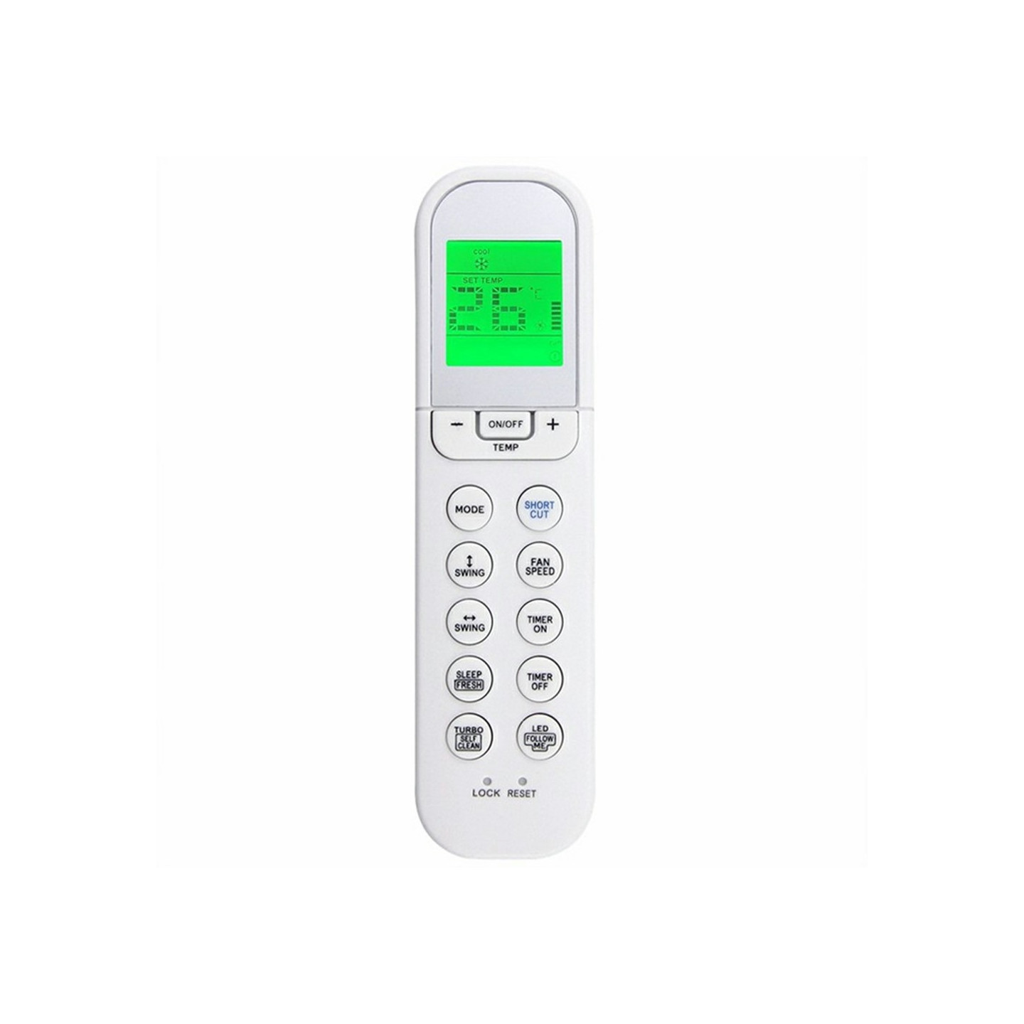 Remote Control Replacement for RG36A11 / BGEF for Midea Air Conditioner