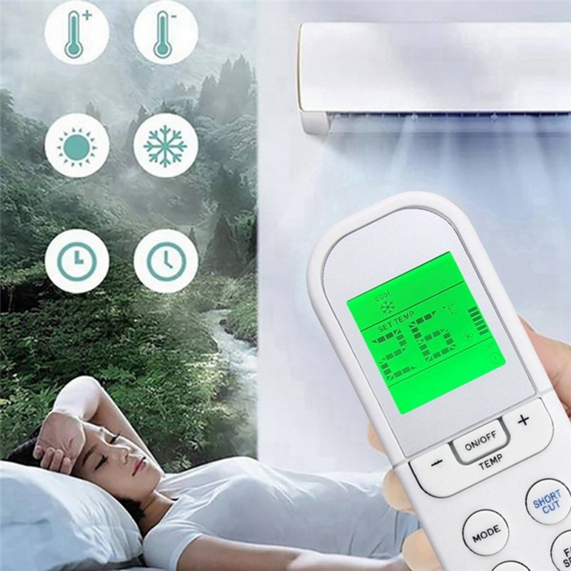 Kaukosäätimen vaihto RG36A11 / BGEF-mallille Midea-ilmastointilaitteelle