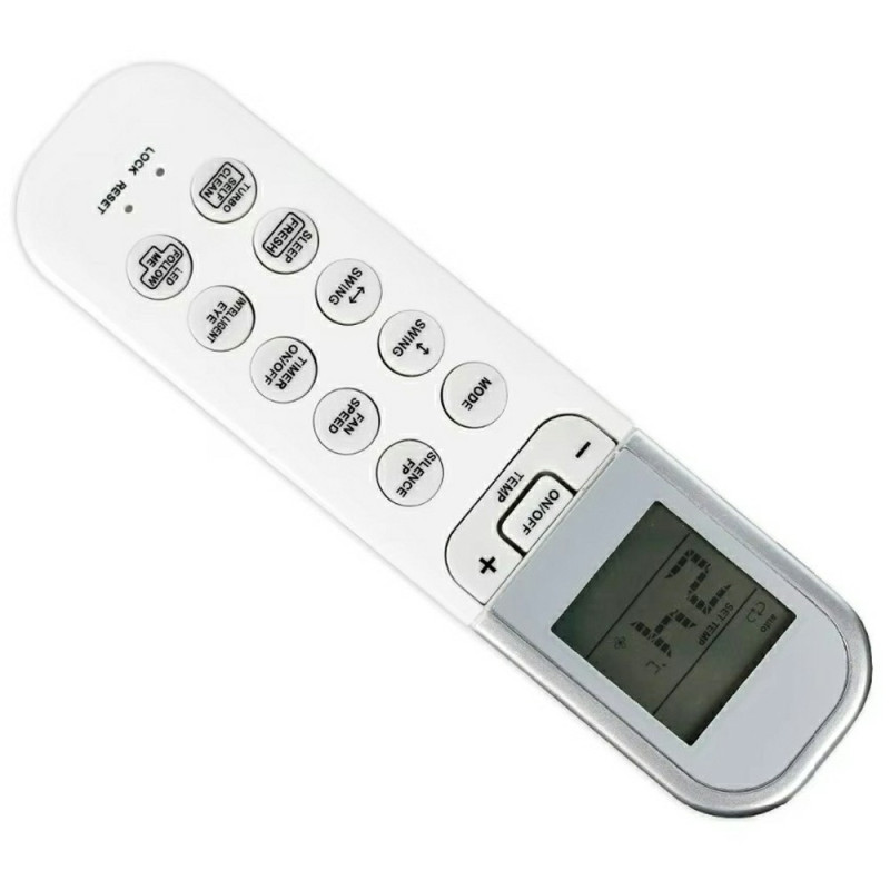 Udskiftning fjernbetjening til RG36F/BGEF til Midea klimaanlæg