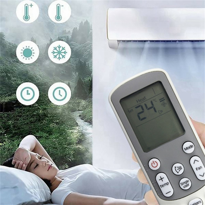 Erstatning fjernkontroll for DB93-14643S for Samsung klimaanlegg