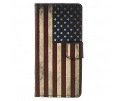 Samsung Galaxy A3 (2016) Plånboksfodral - Retro US Flag