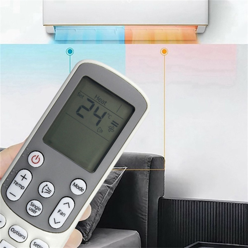 Kaukosäätimen vaihto Samsungin ilmastointilaitteeseen DB93-14643S