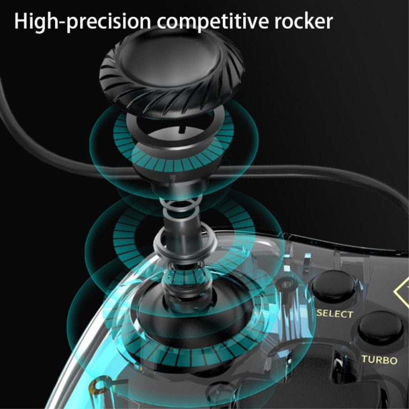 Compatible with Nintendo Switch etc Cable Wired Gamepad Controller