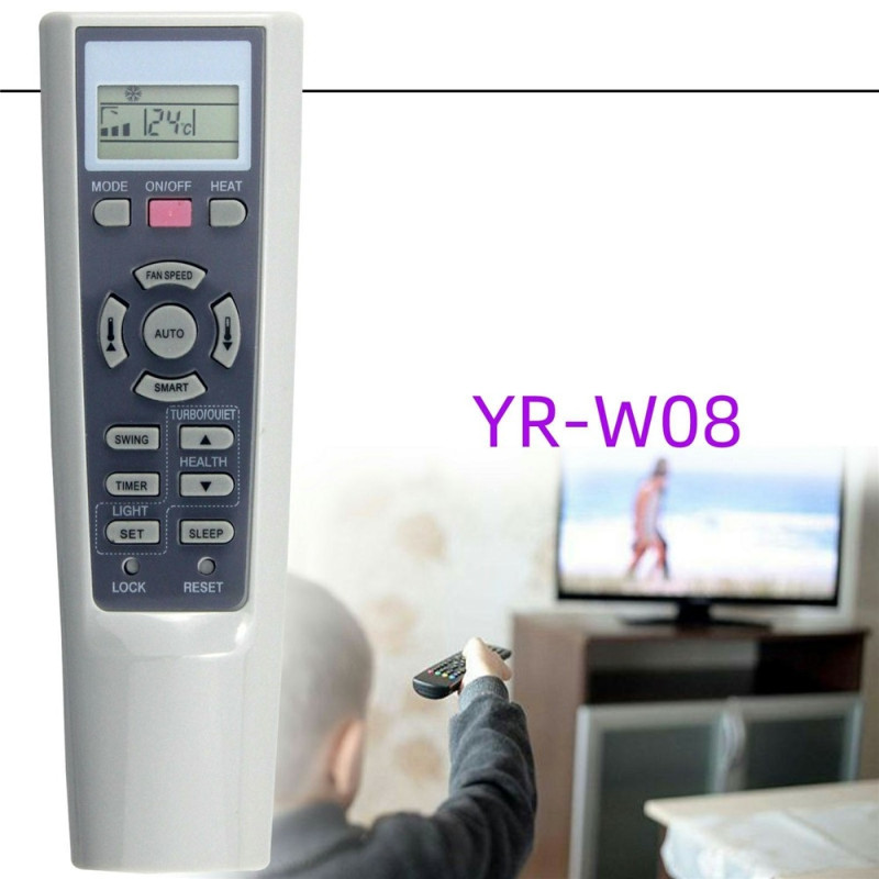 Remote Control Replacement for YR-W08 for Haier Air Conditioner