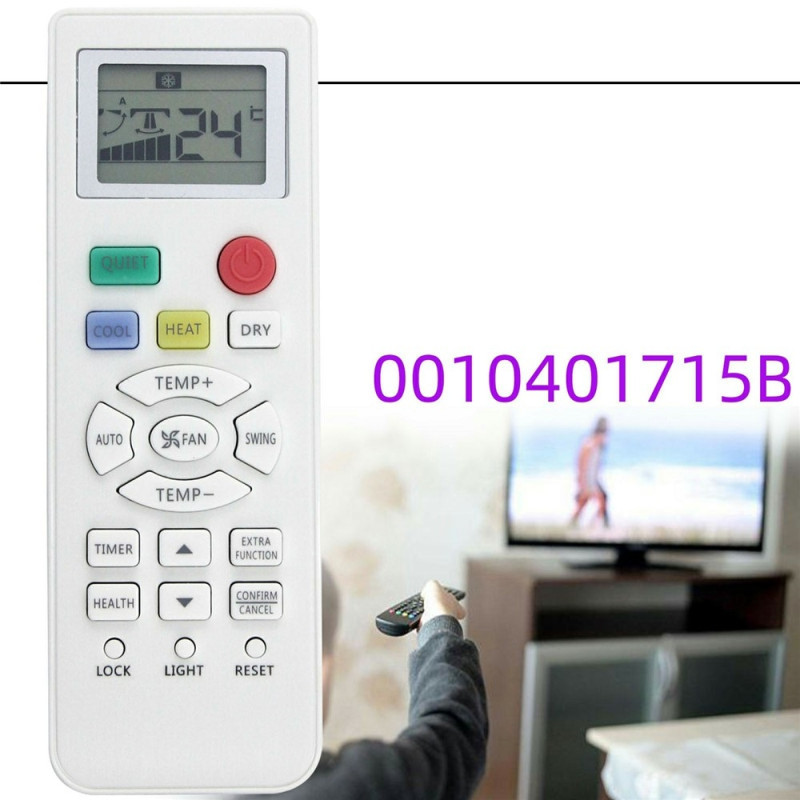 Remote Control Replacement for 0010401715B for Haier Air Conditioner