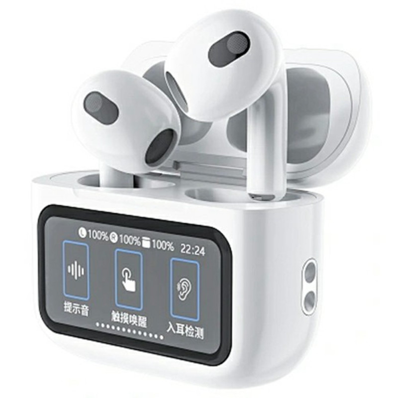 WIWU Dual Channel Bluetooth-hovedtelefoner In-Ear-detektion med berøringsstyring